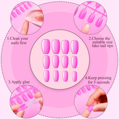 Maitys 24 tips per set enable precise sizing and customization.