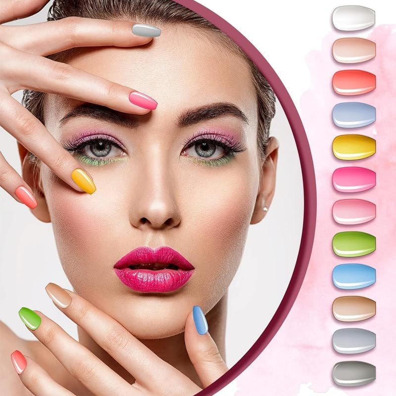 Maitys durable odorless plastic nails provide comfortable wear and quick DIY options.
