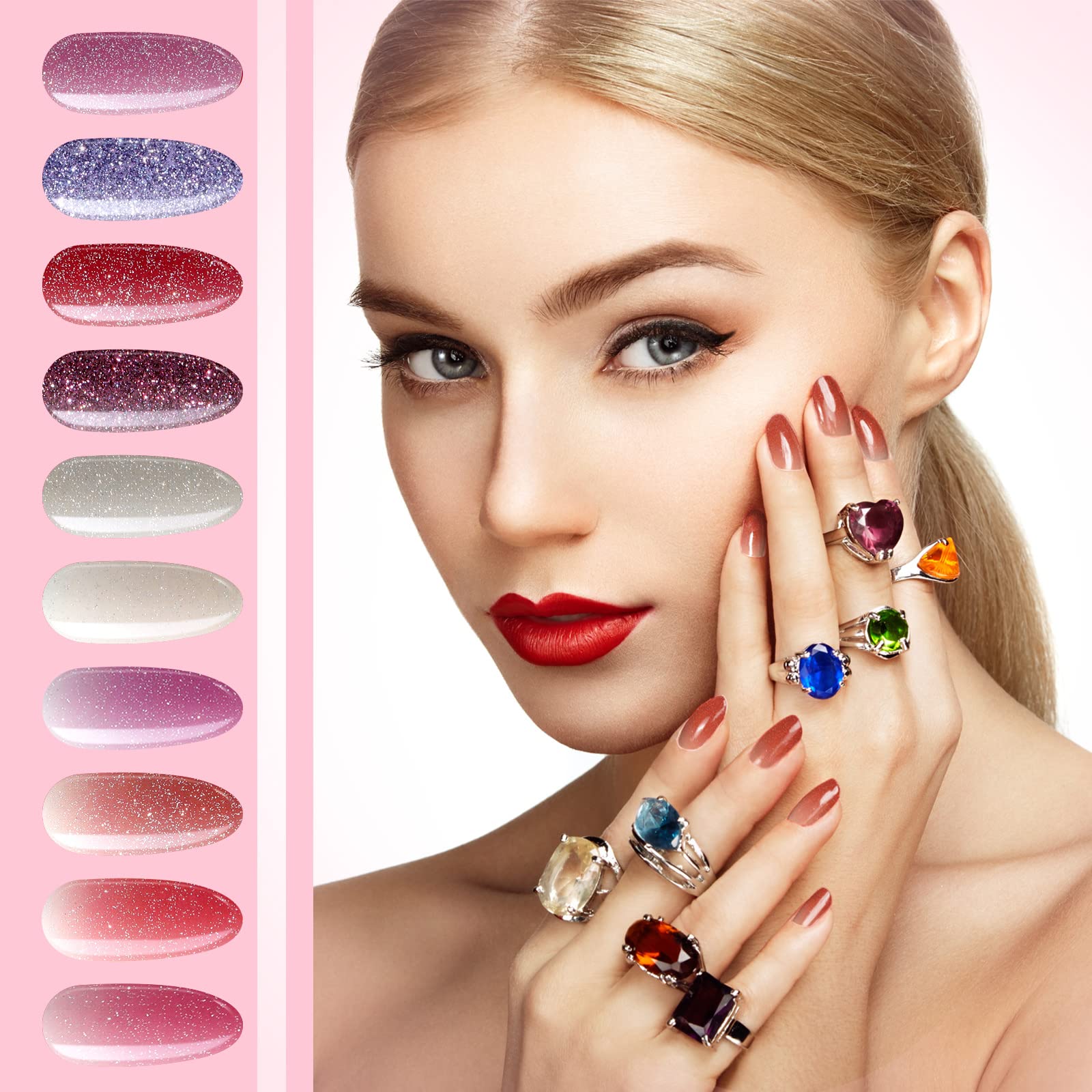Maitys removable resin material keeps nails safe and odorless.