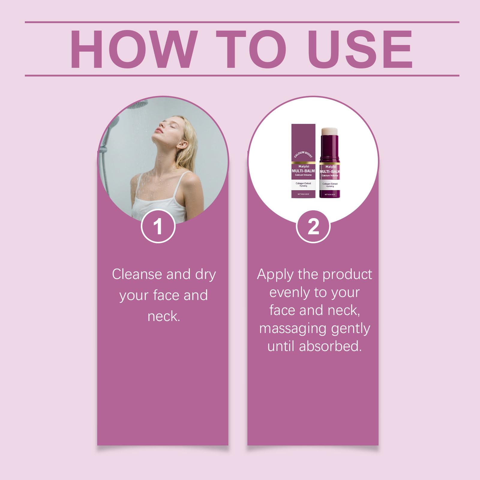 Maiyisi Calcium Volume Stick 9g compact promotes zero-waste, portable skincare.