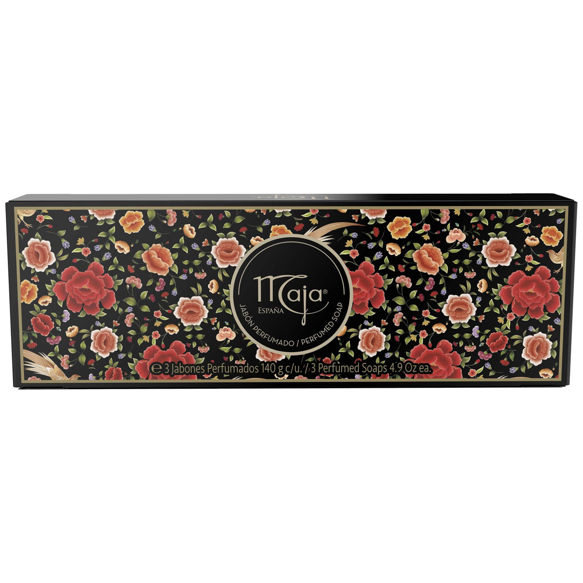 Maja Myrurgia women's soap packaging on shelf, premium gifting option.