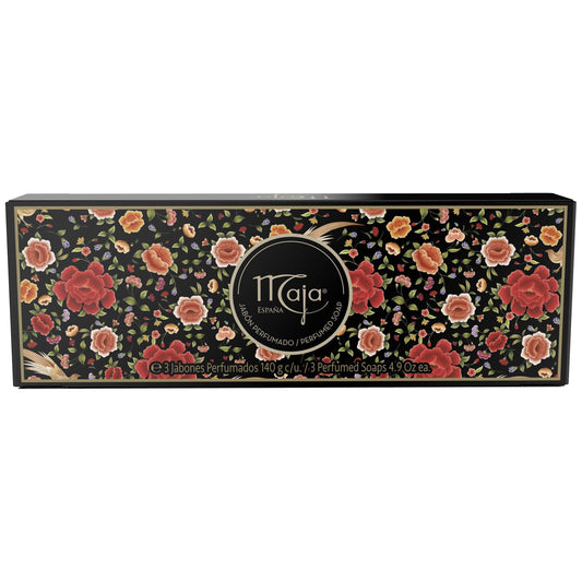 Maja Myrurgia women's soap packaging on shelf, premium gifting option.