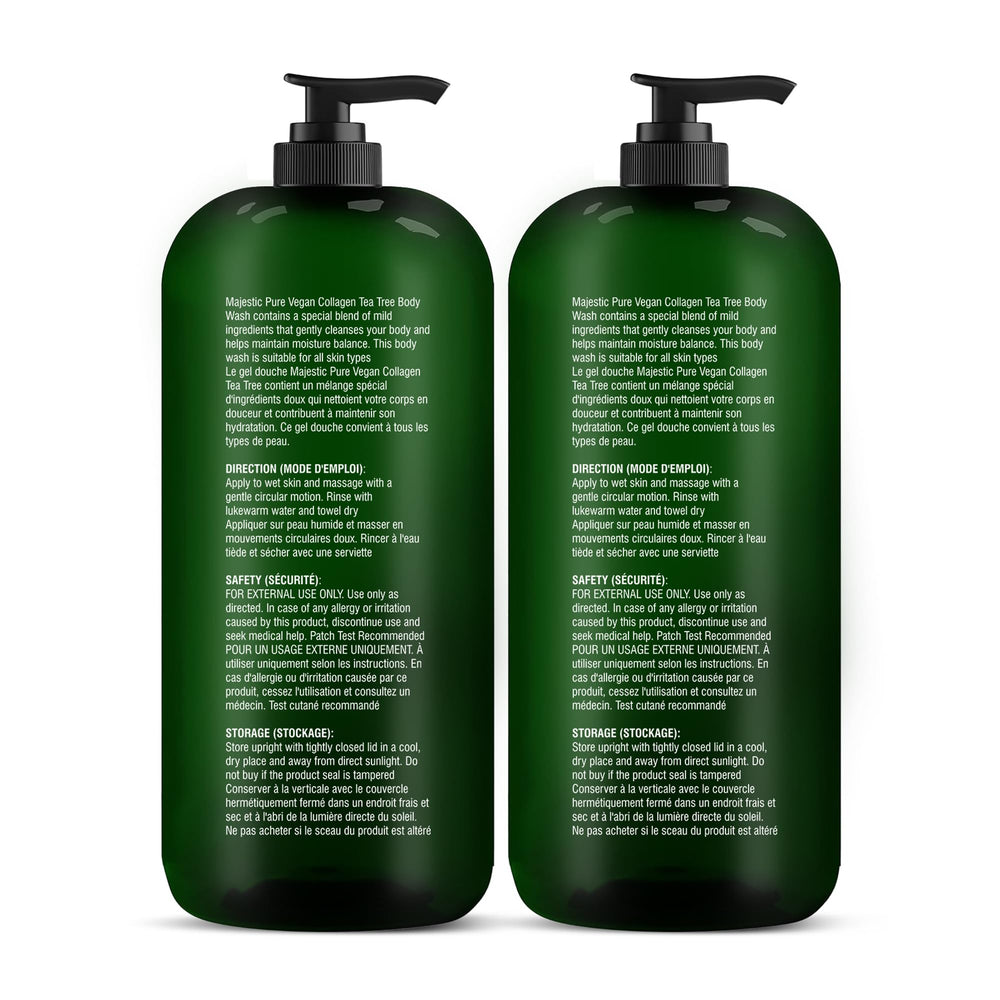 Majestic Pure Tea Tree Body Wash suitable for daily routine