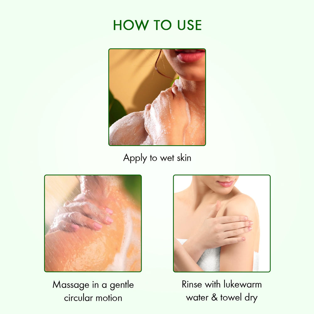 Majestic Pure Tea Tree Body Wash foam-lather for cleansing