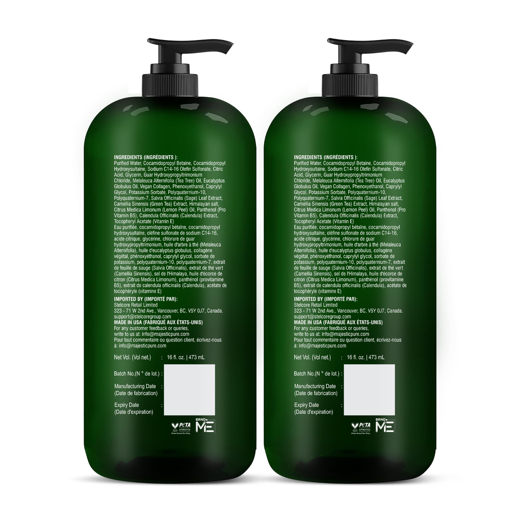 Majestic Pure Tea Tree Body Wash helps remove impurities from skin