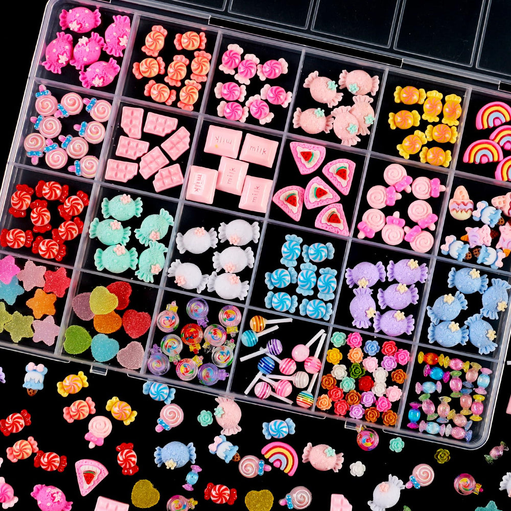 Major Dijit 3D nail charms lollipops for cute candy inspired nails