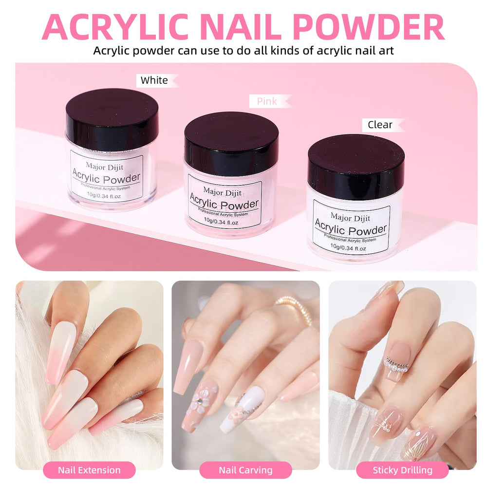Major Dijit drill bits for precise shaping and salon-like results at home
