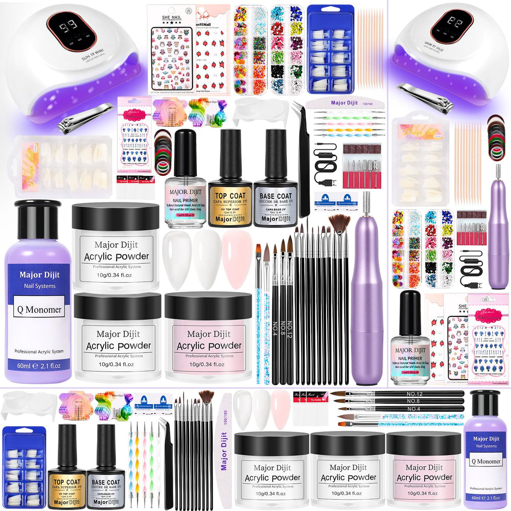 Major Dijit 36W lamp delivering fast, even curing for home manicures