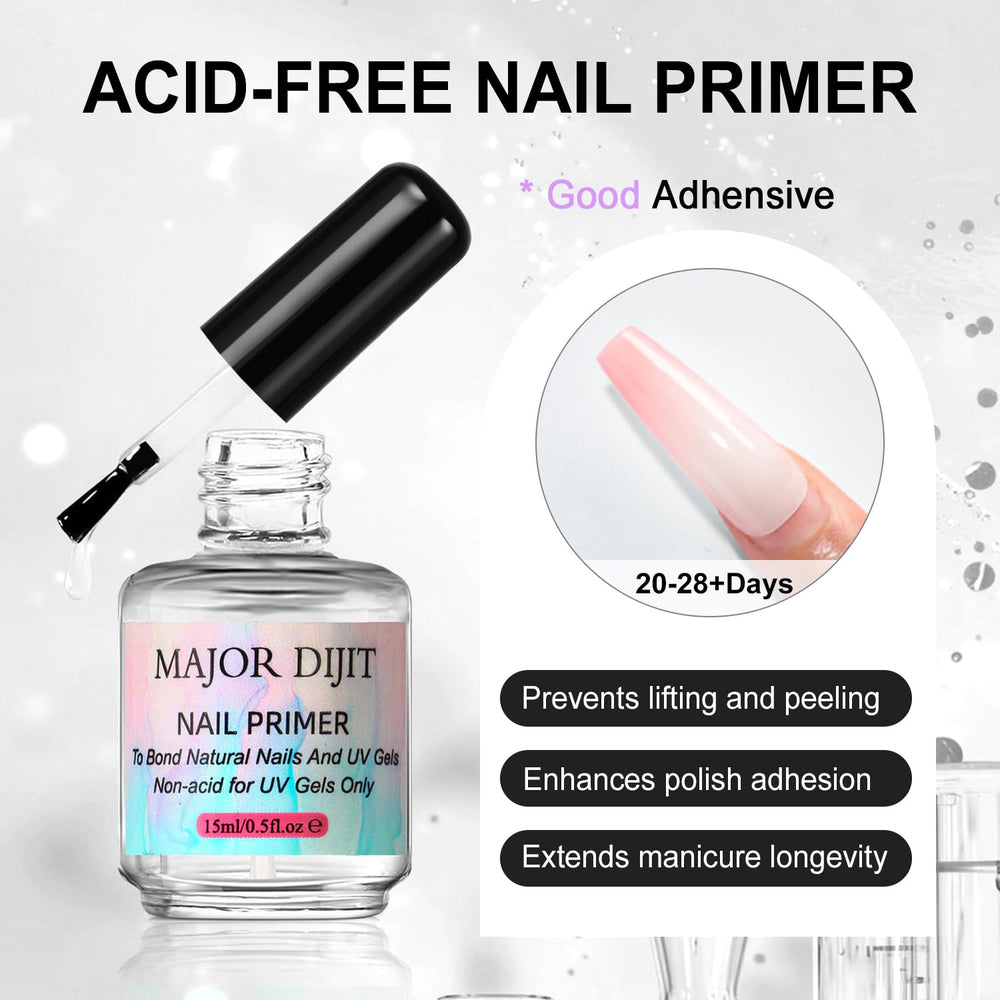 Major Dijit nail primer prepares nails for strong adhesion