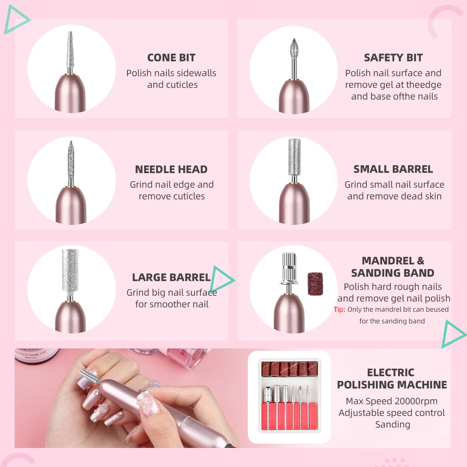 Major Dijit nail charms and accessories for personalized designs.