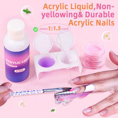 Major Dijit nail tips and glitters for creative nail designs.