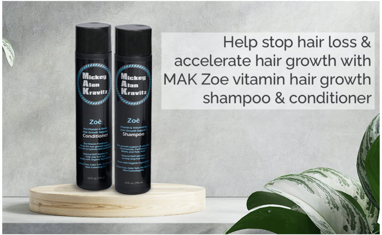 MAK Hair Zoe Vitamin Shampoo application demonstrates easy lather and volumizing results.