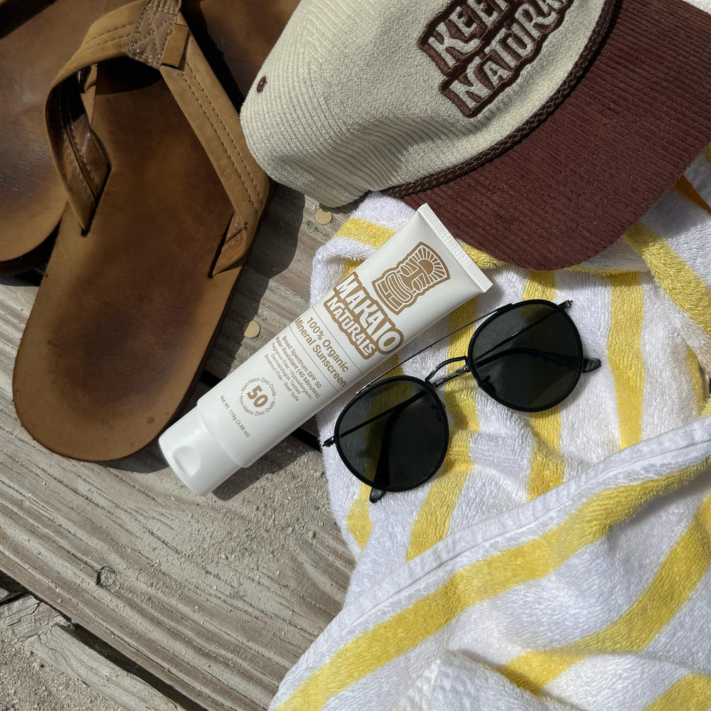 Makaio Naturals vegan cruelty-free sunscreen with ethically sourced ingredients