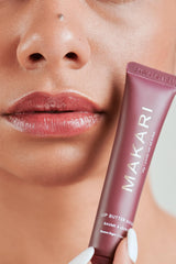 Lip balm tucked in a pocket for on-the-go hydration.