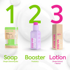 Radiant glow with a refreshed look, ideal after shower or PM routine.