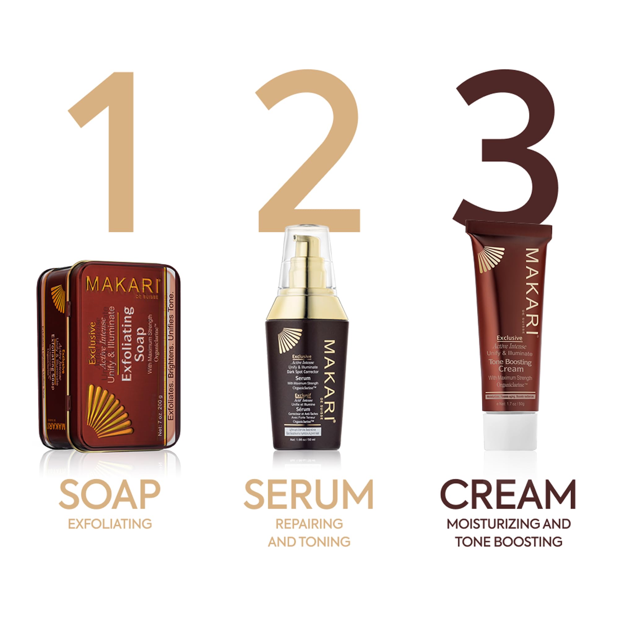 Makari luxurious moisturizing texture closeup highlights premium hydration