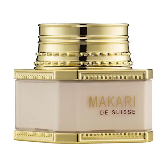 MAKARI Night Radiance Face Cream bottle glows with overnight hydration