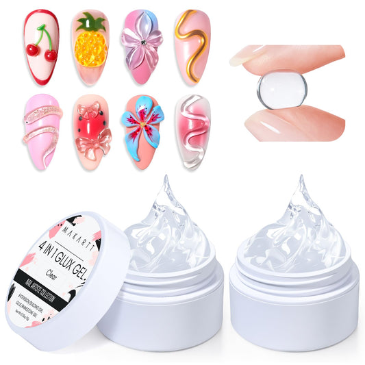 Makartt 3D gel nail art set for quick sculpting and extensions