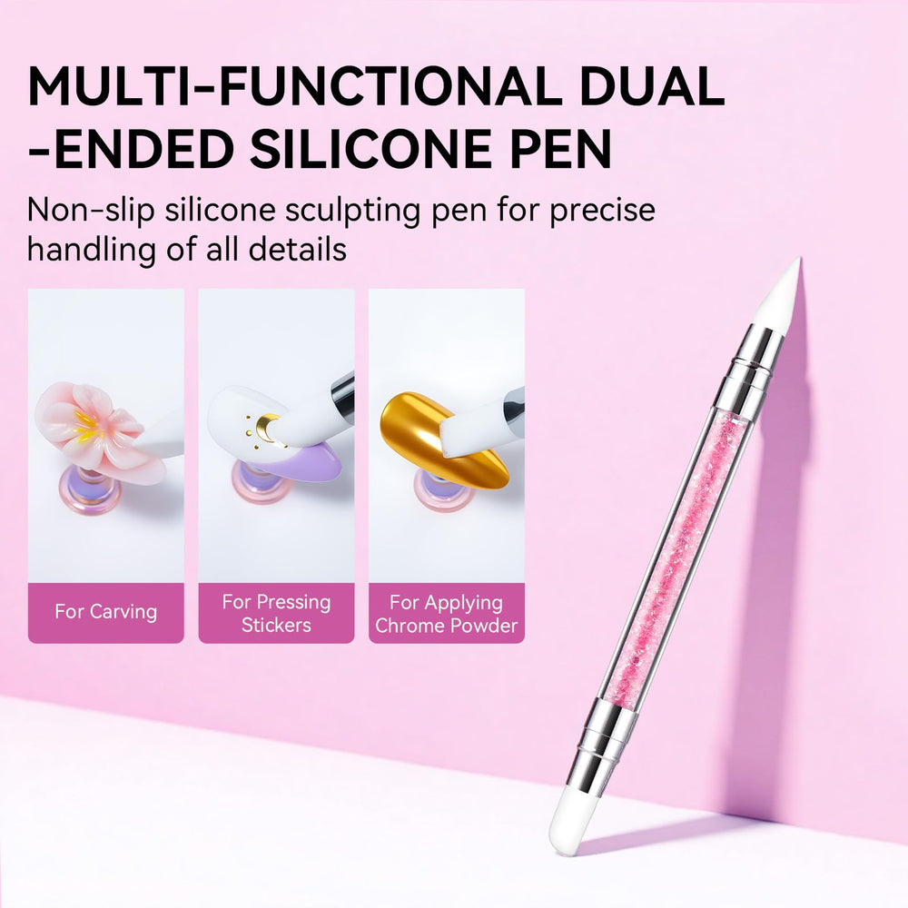Makartt 3D gel nail builder extension for length and strength.