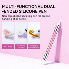 Makartt 3D gel nail builder extension for length and strength.