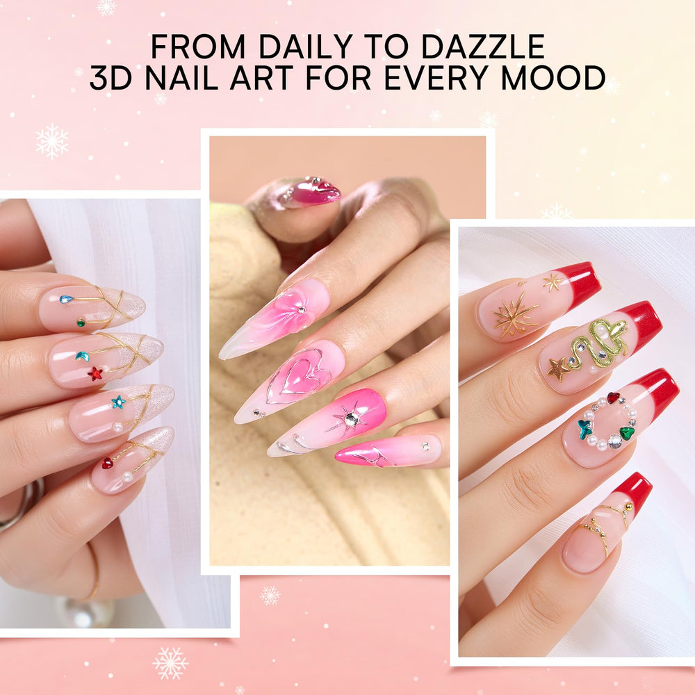 Makartt 3D sculpting gel clear for layered nail art