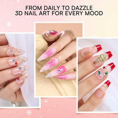 Makartt 3D sculpting gel clear for layered nail art