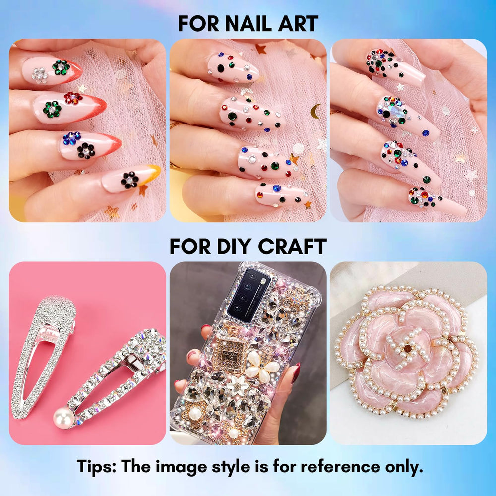 Makartt blue rhinestones gift-pack is a stylish present for crafters