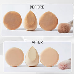 Makartt Brush Cleaner Solution with brushes in a bowl demonstrates thorough cleaning