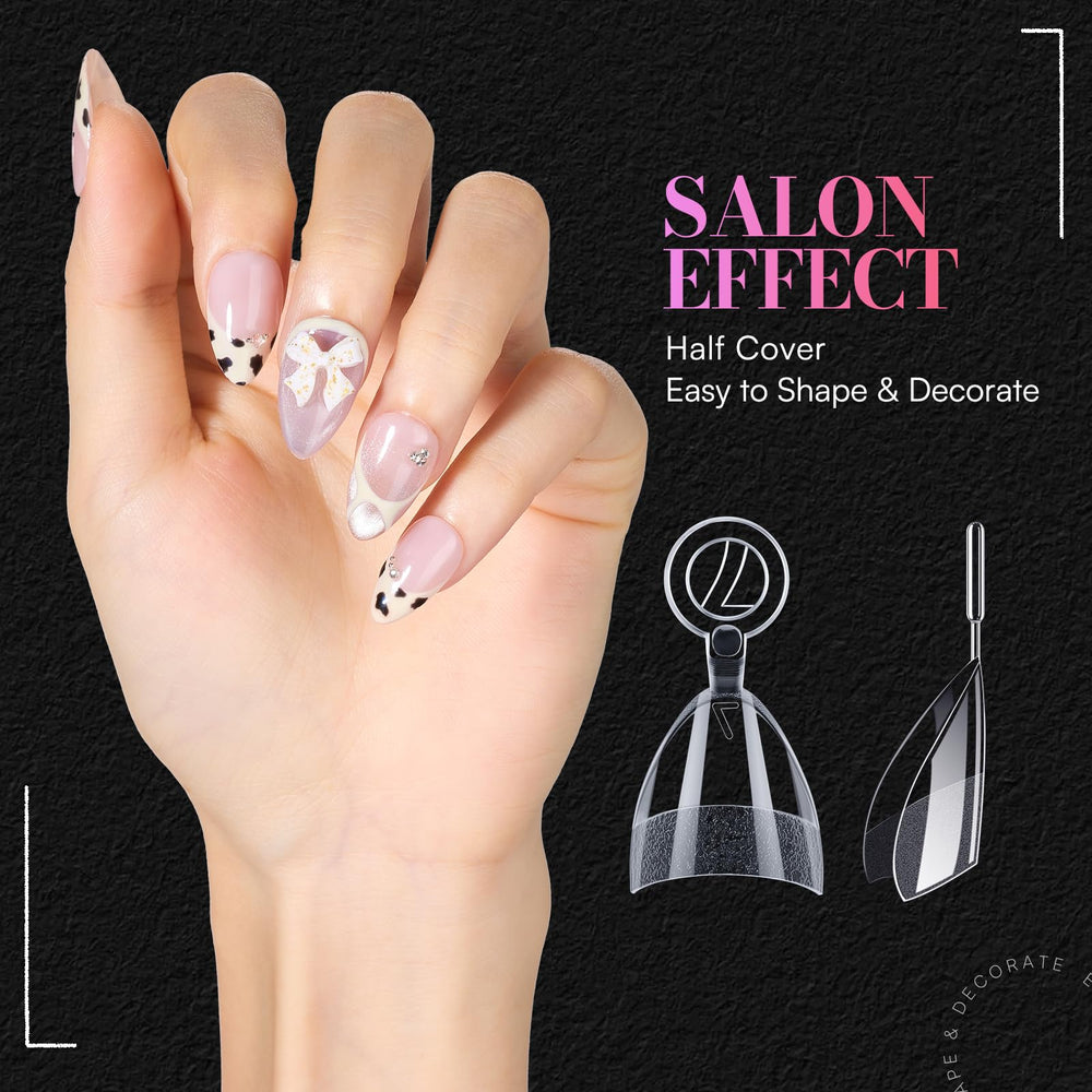 Makartt easy-removal tips remove cleanly without nail damage.
