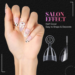 Makartt easy-removal tips remove cleanly without nail damage.