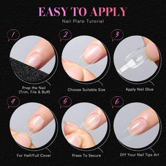 Makartt event-ready nail tips blend elegance with practicality.