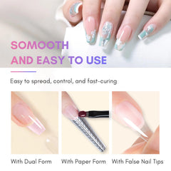 Makartt protective base gel for natural nail overlays