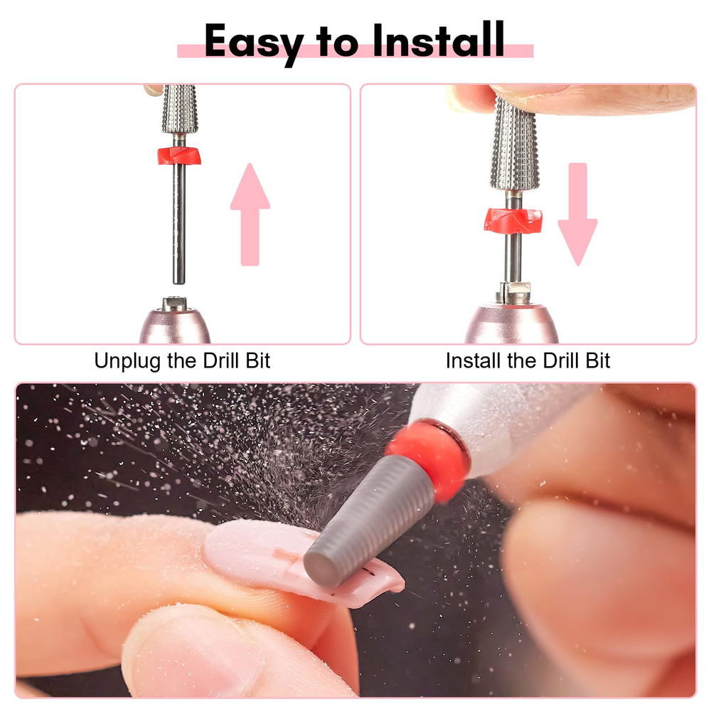Makartt fine-grit bit enables precise shaping and finishing.