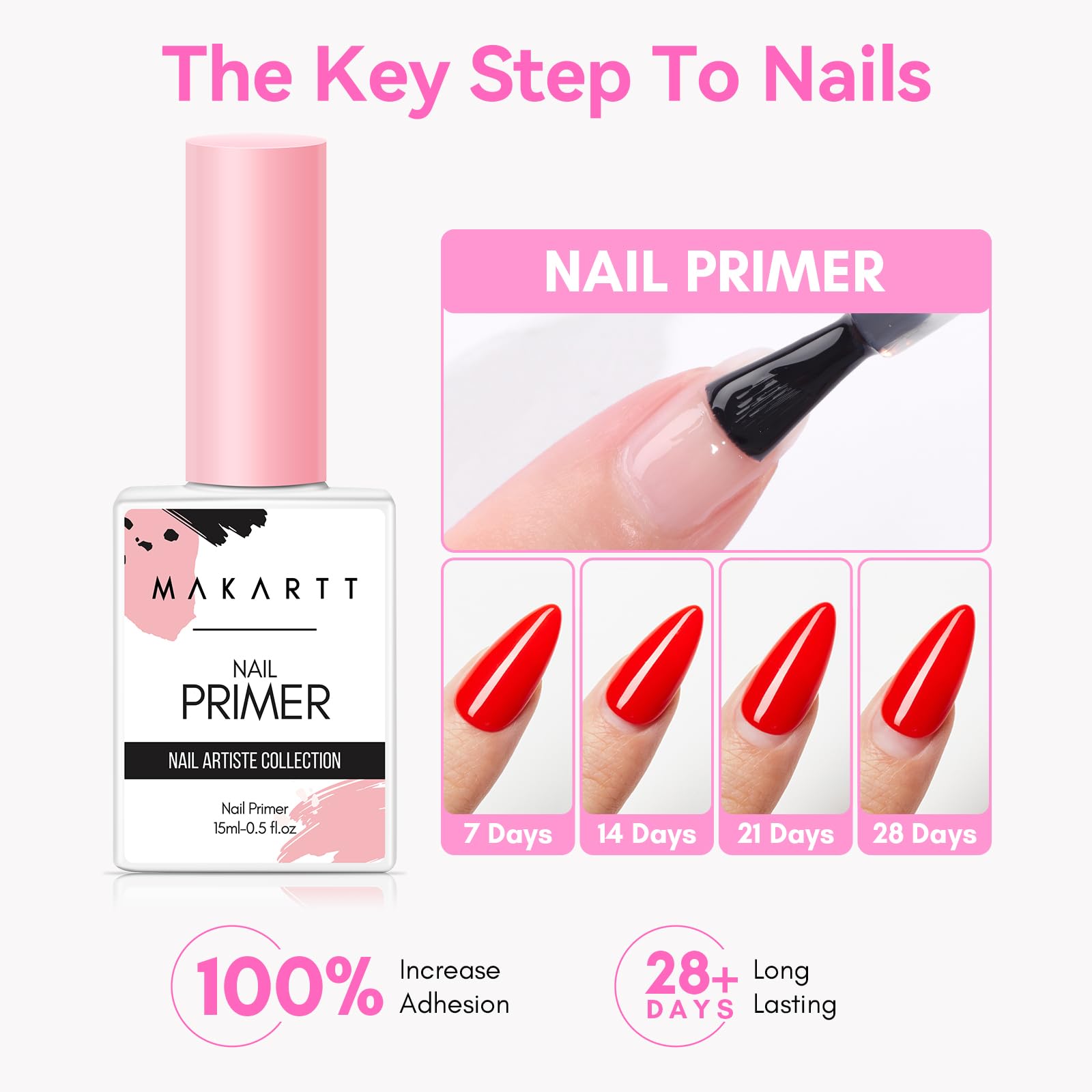 Makartt dehydrator cleansing nail surface before gel or polish