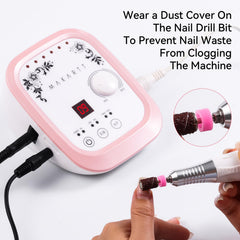 Makartt nail sanding bands included for smoothing surfaces.