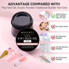 Nail file and buffer by Makartt for prep and finish.