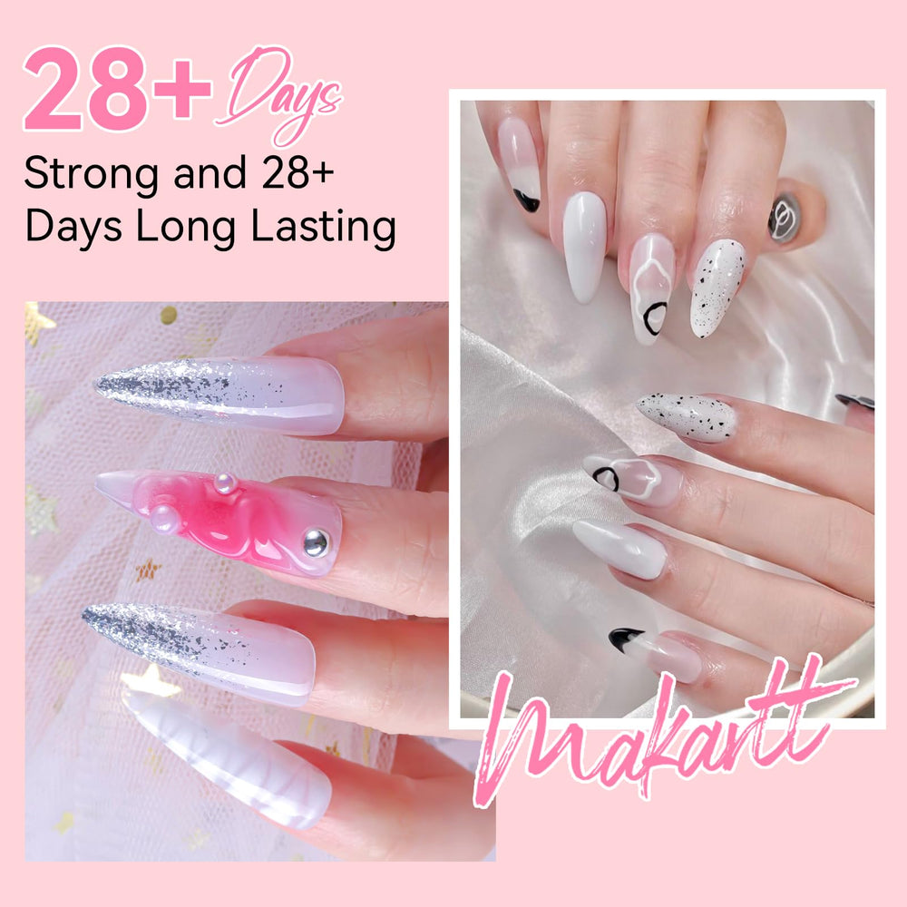 Makartt Poly Nail Gel Set is beginner-friendly for at-home nail projects