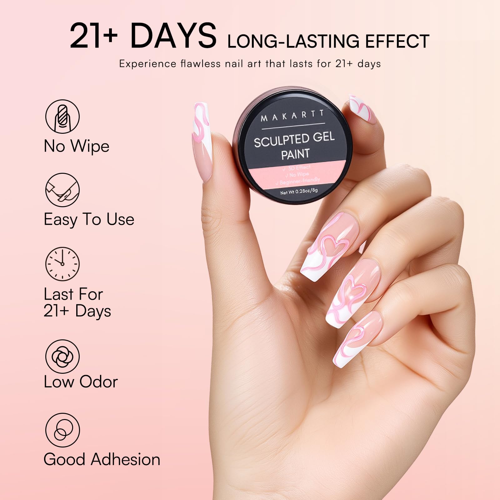 Makartt mirror-finish chrome nails for luxurious look