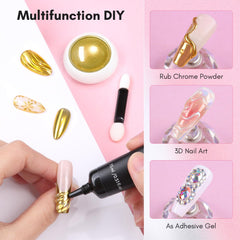 Makartt sponge sticks nail-art tools for easy, precise design placement.