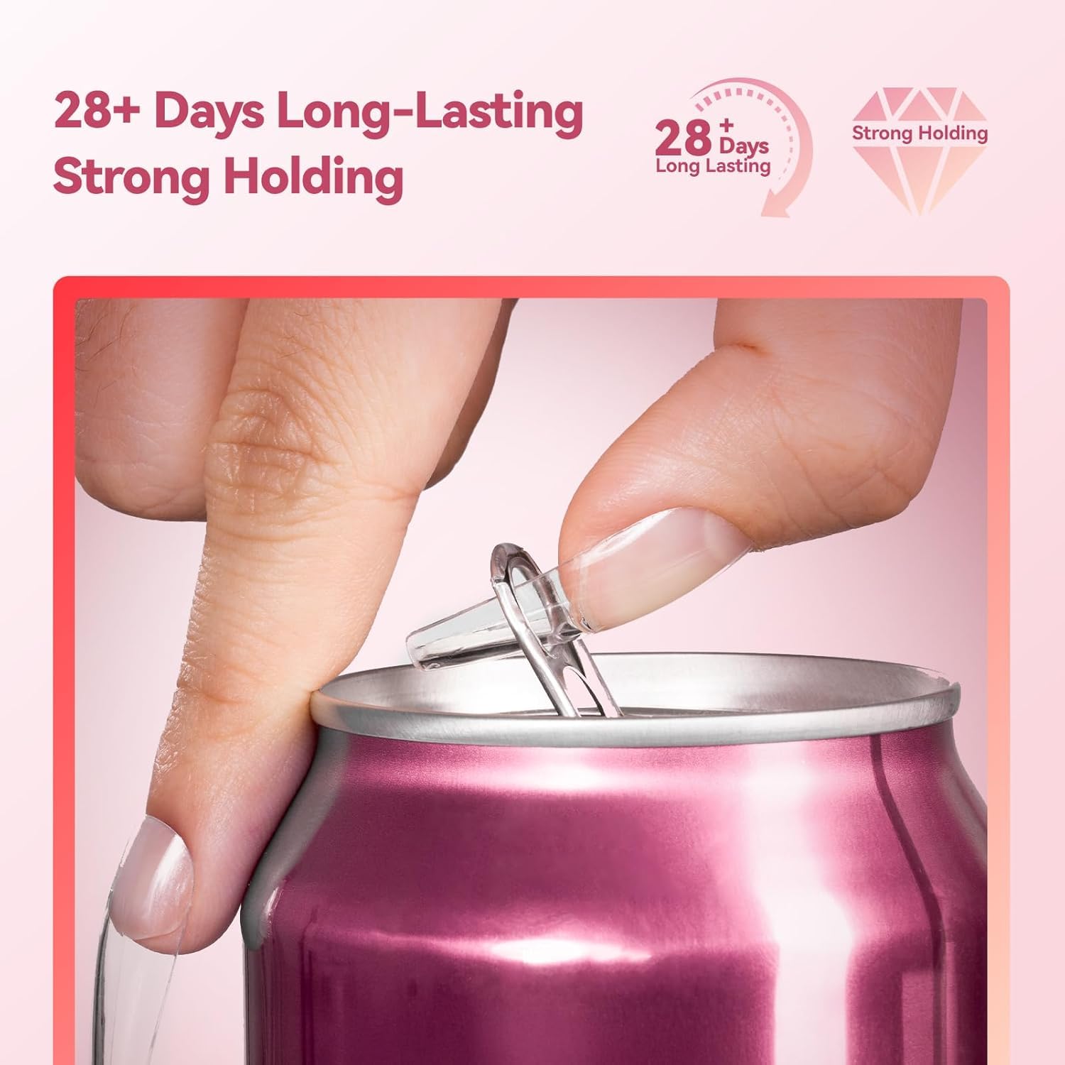 Makartt strong-hold glue for press-on nails and nail tips.