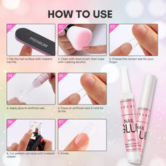 Makartt HEMA-free formula gentle on natural nails.