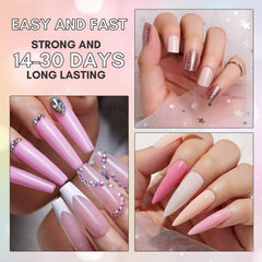 Makartt quick-dry bond for secure press-on nails and repairs.