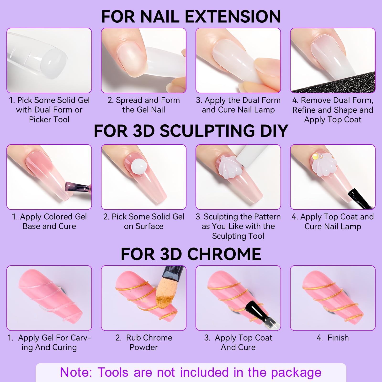 Makartt temperature tips guide to adjust gel consistency during use