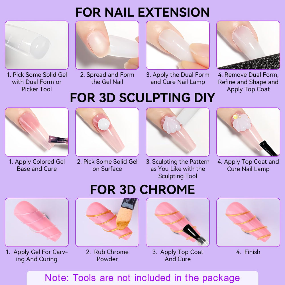 Makartt temperature tips guide to adjust gel consistency during use
