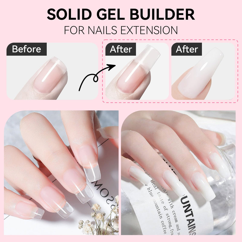 Makartt UV glue gel ideal for securing nails and gel tips.