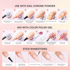 Makartt vegan cruelty-free gel safe for nails