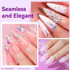Makartt vegan cruelty-free nail glue adheres safely to natural and artificial nails