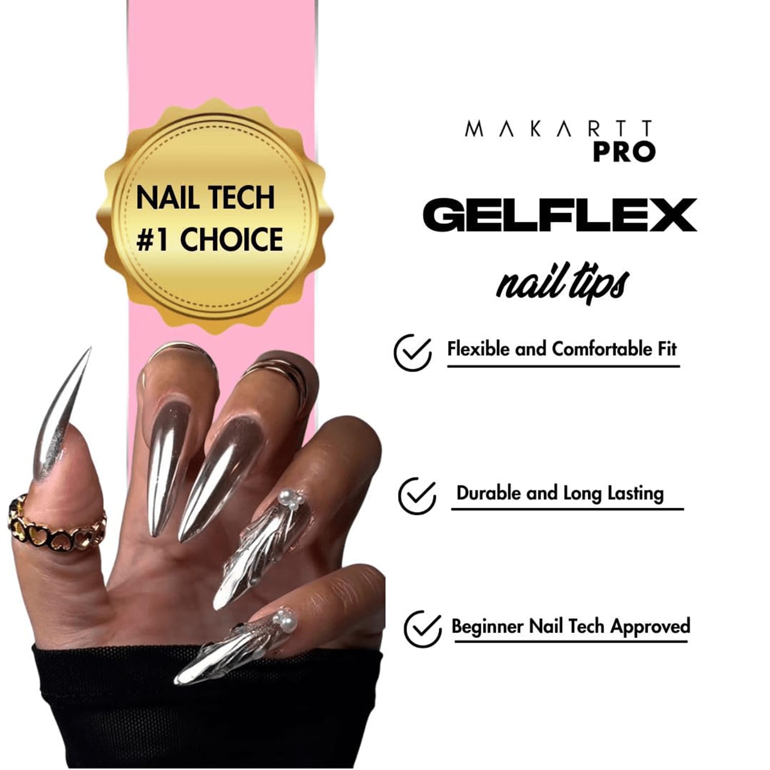 Dark storage box preserves GelFlex quality over time.