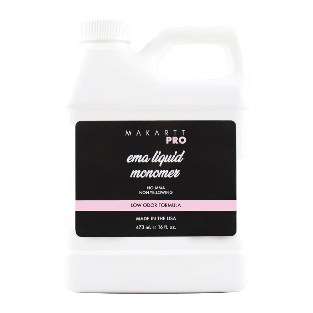 MakarttPro low-odor monomer bottle for smooth acrylic application.
