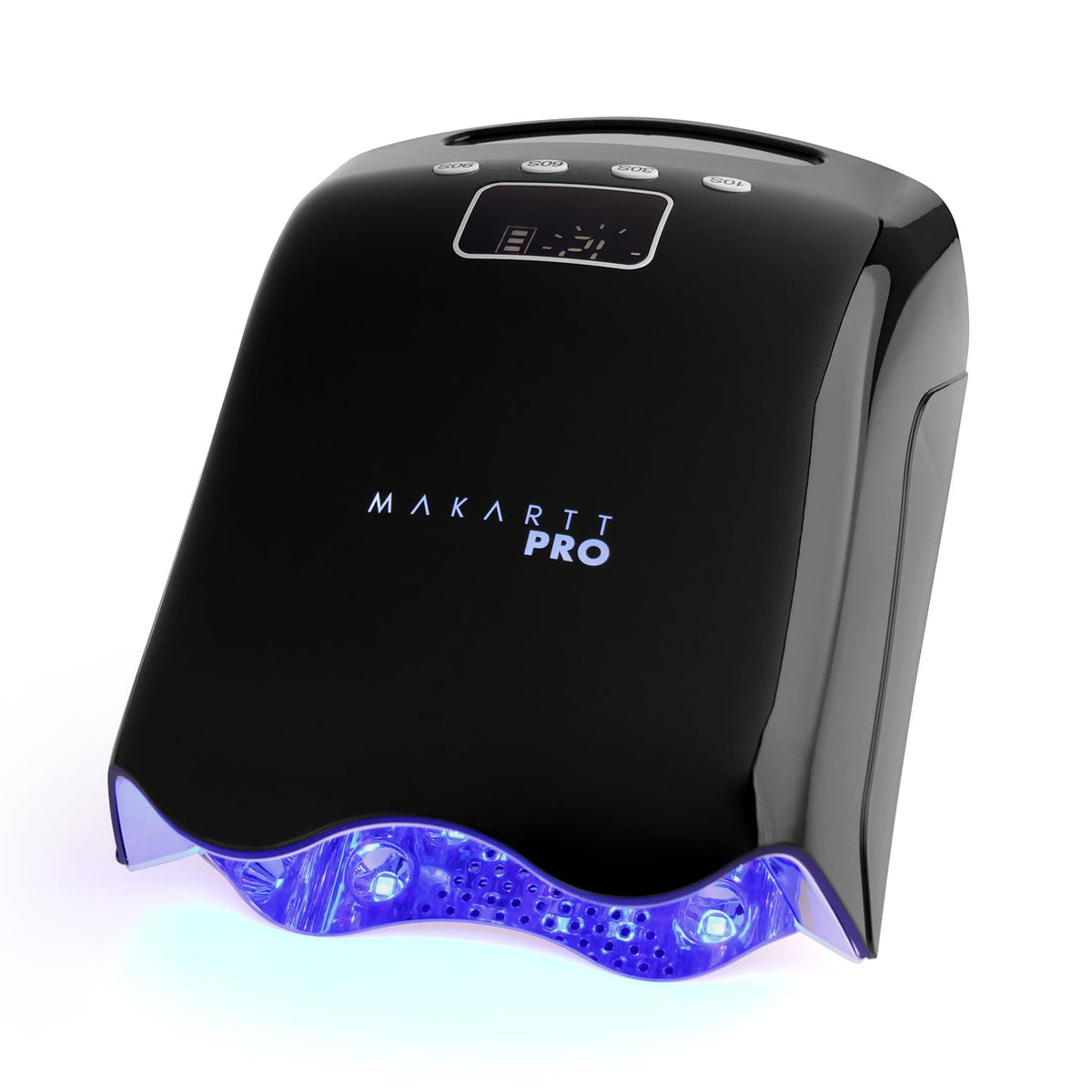 MakarttPro LuxuriaPro 98W front view lamp ideal for quick, even gel curing.